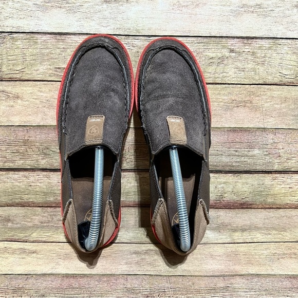 Ariat Brown Leather Cruisers - Picture 6 of 8